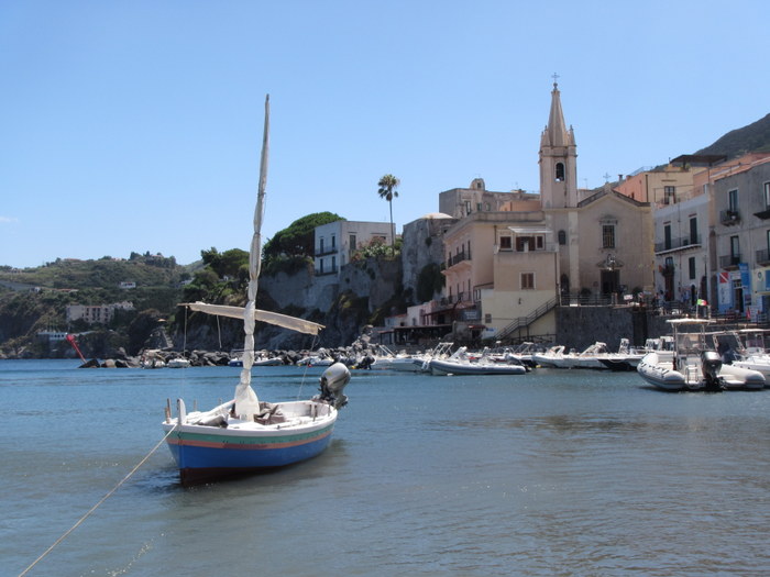 Lipari : le vieux port